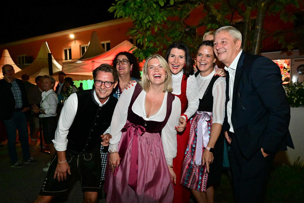 Strahlende Gesichter wohin man blickte