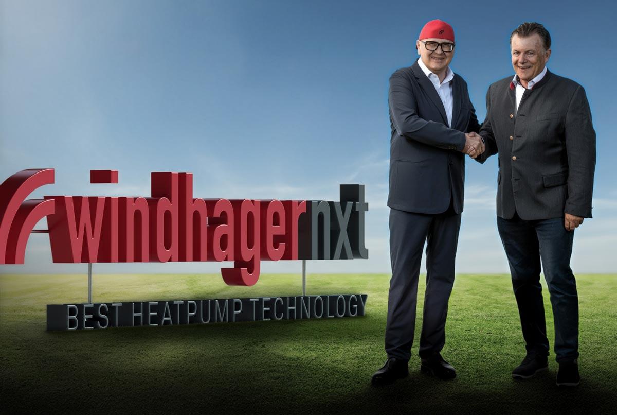 Andreas Weißenbacher (li.) mit Andreas Bangheri.