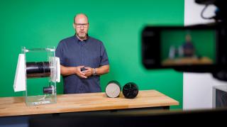 Neben aufgezeichneten Webinaren aus der inVENTer-Lüftungsschule werden kurze Tutorials gezeigt.