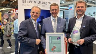 Dipl.Ing. Dr. Gerhard Dell, Wirtschaftslandesrat OÖ Markus Achleitner, Winhager-GF Stefan Gubi (v.l.n.r.)