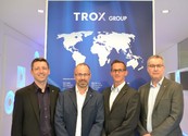 Von links nach rechts: Ing. Karl Palmstorfer, Ing. Mag.(FH) Michael Wurdits, Ing. Reinhard Brenner, Reinhard Grill