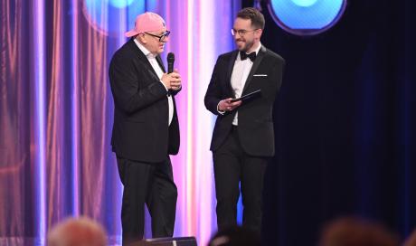 v.l.n.r: Andreas Weißenbacher mit Moderator Andreas Onea