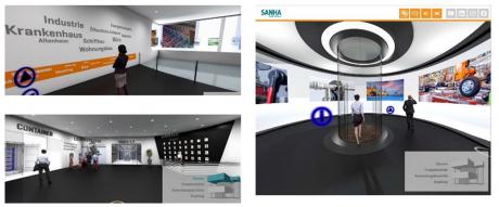 Einen Besuch wert – der neue virtuelle Showroom von Sanha.
