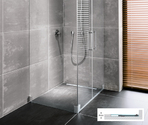 Der neue extraflache Duschplatz Line bildet die perfekte Basis für alle Kermi Duschkabinenserien. Je nach Geschmack und Anwendungsfall für einen optimalen Komfort von Grund auf.