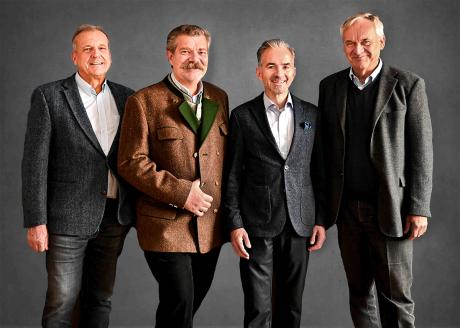 Der Vorstand des Zukunftsforum SHL_Wilhelm Jörg, Andreas Rotter, Martin Hagleitner und Gerhard Glinzerer (v.l.n.r.)